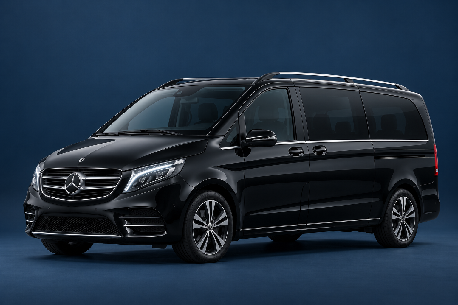 nice airport transfer 76 Mercedes V-Class van for private Nice Airport transfers